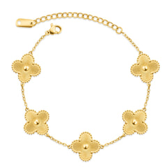 Golden Clover Armband
