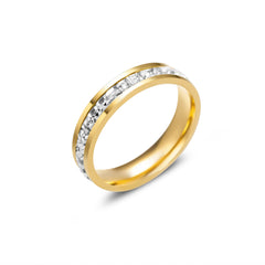 Baguette Zirconia Ring