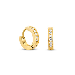 Diamond Hoop Ohrringe