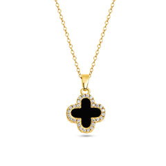 2-in-1 | Diamond Clover Kette