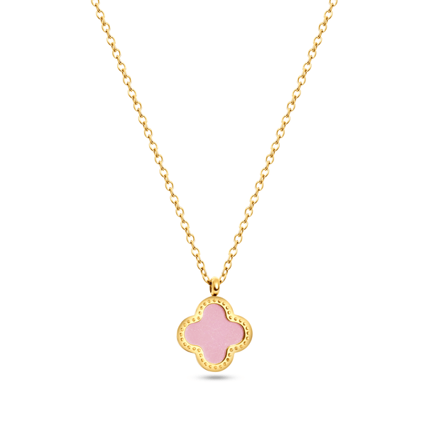 Rosa Clover Kette