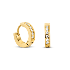 Diamond Hoop Ohrringe